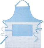 KitchenAid Gourmet Series Gridlines Big Chef Apron, Water & Stain Resistant, Adult-Sized 32