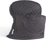KITCHENAID Fitted Tilt-Head Stand Mixer Cover with Storage Pocket, Quilted 100% Cotton,14.4