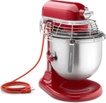 KitchenAid Commercial Series 8 Quart Bowl-Lift Stand Mixer with Stainless Steel Bowl Guard - KSMC895