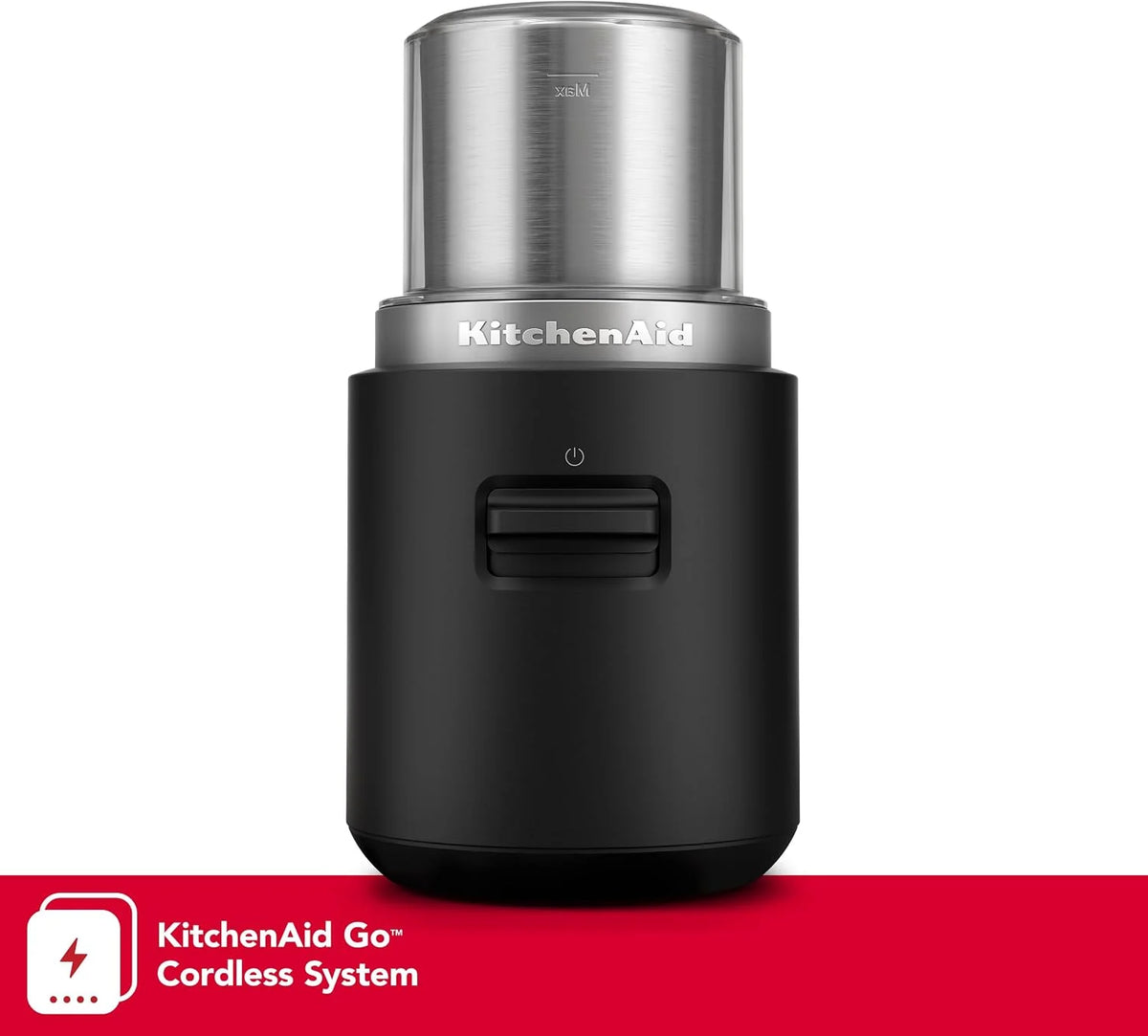 KitchenAid Go Cordless Blade Grinder - Battery Included, Black Matte
