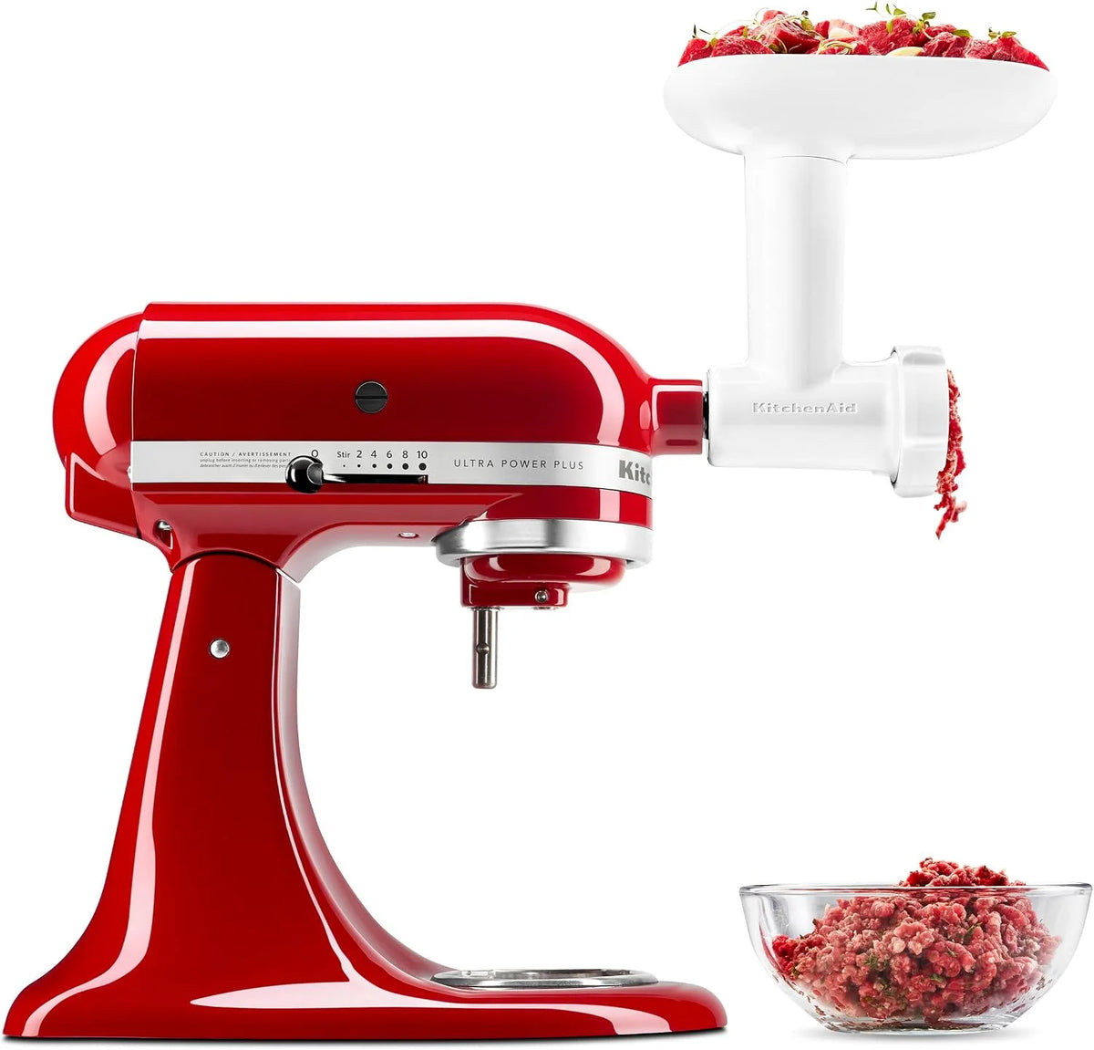 KitchenAid Food Grinder + Fresh Prep Slicer/Shredder Attachment Bundle