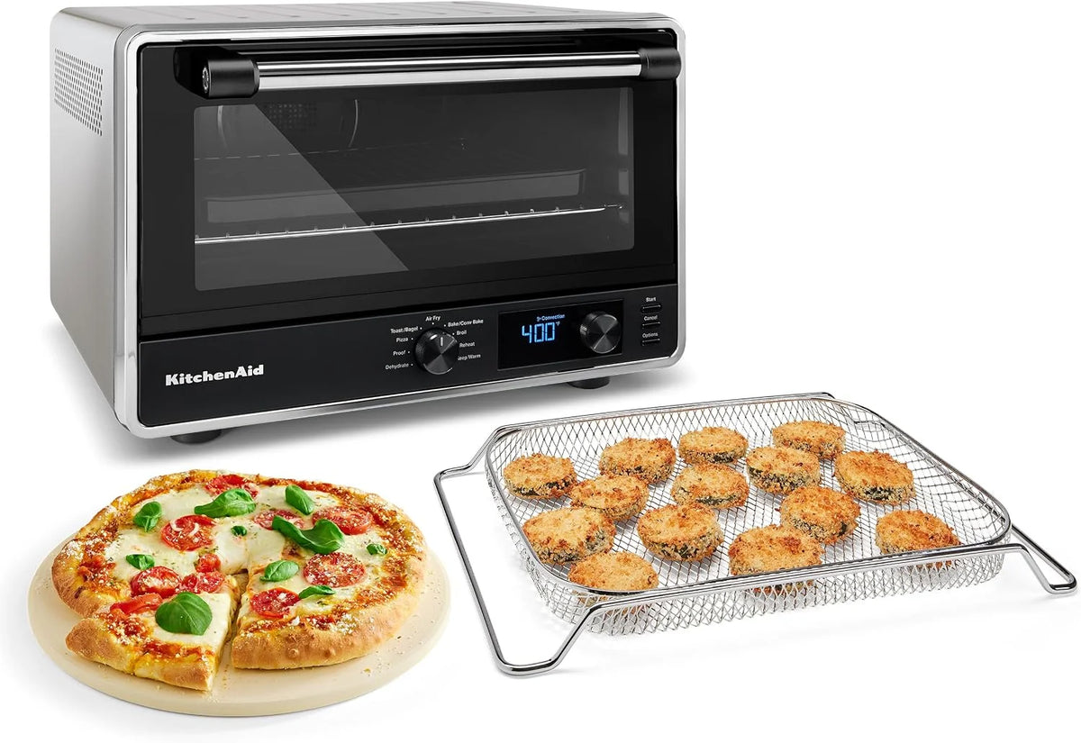 KitchenAid Digital Countertop Oven, Air Fryer & Pizza Stone, KCO128CU