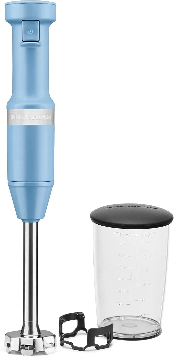 KitchenAid Variable Speed Corded Hand Blender, KHBV53, Blue Velvet