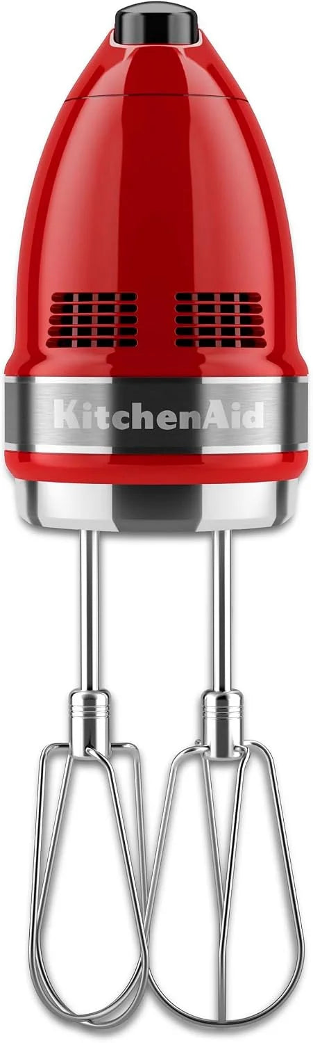 KitchenAid 7 Speed Hand Mixer, KHM7210, Empire Red