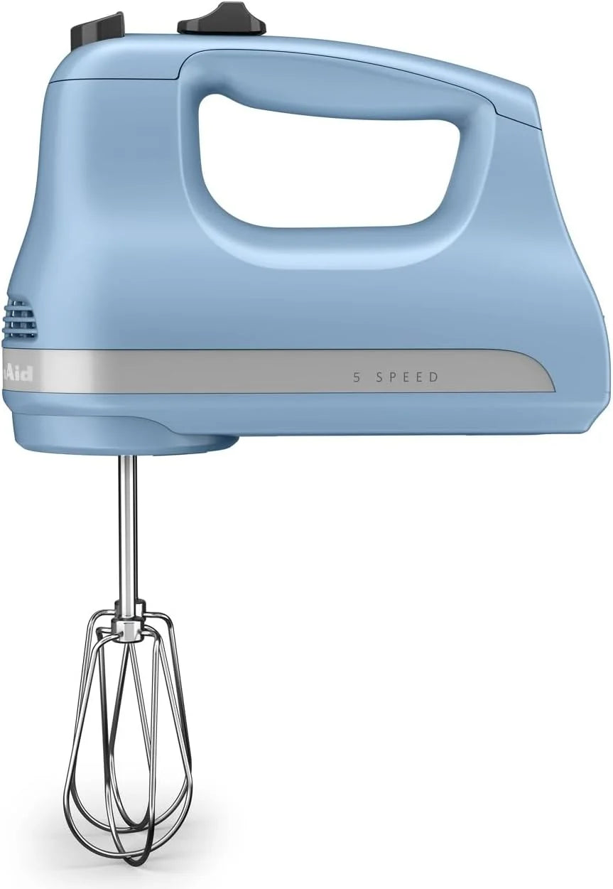 KitchenAid 5 Ultra Power Speed Hand Mixer, KHM512, Blue Velvet