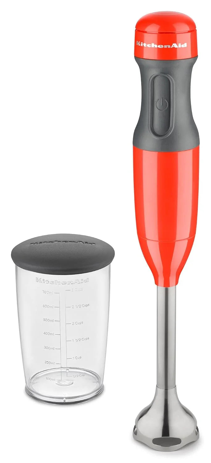 KitchenAid Variable Speed Corded Hand Blender, 2, Matte Gray