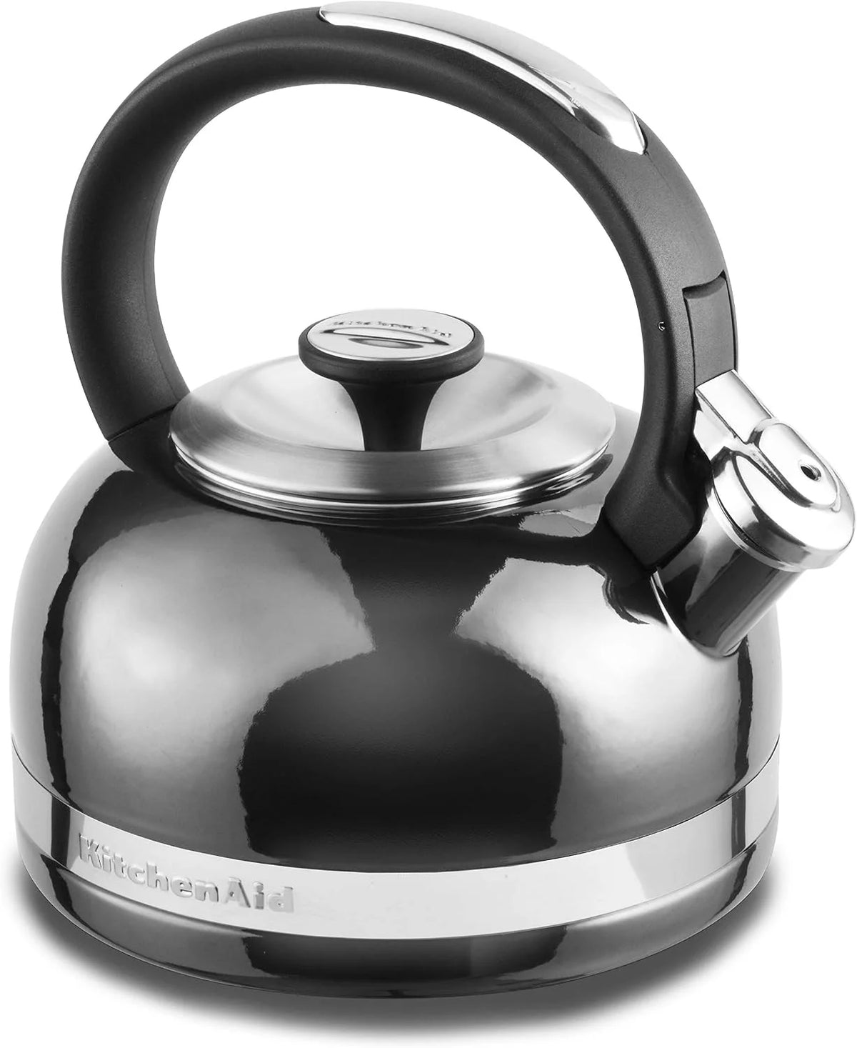 KitchenAid KTEN20DBEU 2.0-Quart Full Handle and Trim Band Stovetop Kettle, 2 Qt, Cameo Blue